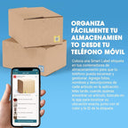 SmartLabels – Etiquetas QR en Español | Paquete de 48 | Etiquetas QR Multicolor | Calcomanías con App para Inventario Fácil, Organización de Bodegas o Etiquetas de Mudanza
