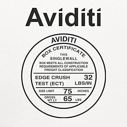 AVIDITI Shipping Boxes Small 9"L x 6"W x 3"H, 50-Pack | Corrugated Cardboard Box for Packing, Moving and Storage