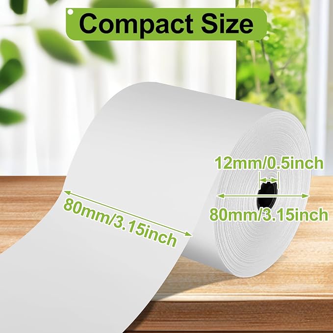 3 1/8 x 230 Thermal Receipt Paper Rolls, 10 Pack Thermal Paper Rolls Premium Quality Compatible with Cash Registers POS Systems and Credit Card Machine
