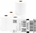 IDCS 4"x6" Direct Thermal Shipping Labels, 1250 Labels/5 Rolls(250 Labels per Roll), Perforated E-Commerce, Thermal Label Paper Roll Compatible with Zebra, TSC, Honeywell, Godex, Strong Adhesive