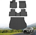 Hutisya-Floor Mats & Cargo Liner Fit for 2022-2025 Lexus NX/NX250/NX350/NX350 F Sport/NX350h/NX450h+/NX450h+ F Sport All Weather Protection Anti-Slip & Durable Full Set Liners Automotive Accessories