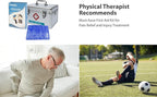 Ice Packs for Injuries 14" X 11": Ohuhu Hot Cold Gel Ice Pack X-Large Reusable Ice Packs with Wrap Flexible Pain Relief for Shoulder Legs Knee Back Hip Aches Injury Muscle Pain-Blue