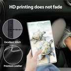 Car Registration and Insurance Holder, Leather Car Glove Box Organizer, Cool Car Accessories for ID, Driver's License Cards & Essential Document,business cards,Men&Women,Cute Two Turtles