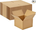 30 Pack 6x6x4 inches Small Shipping Boxes Brown Corrugated Cardboard Boxes for Packing, Mailing, Moving, Business
