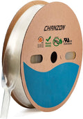 Chanzon 2:1 Ratio - 80Ft Roll - 1" (25mm) Heat Shrink Tubing 2:1(25M Total Length) Clear/Transparent Polyolefin Sleeving Wrap Shrinking 2 to 1 1pcs