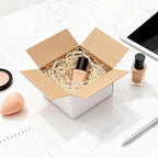 25 Pack Shipping Boxes 6x6x4 Inches, White Corrugated Cardboard Mailing Box for Packing, Mailing, Small Business