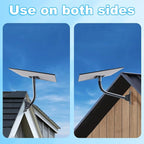 for Starlink Gen 3 Roof Mount, Aluminum Alloy Starlink Standard V3 Mounting Kit with Starlink Gen 3 Pipe Adapter, Angle Adjustable (Curved)