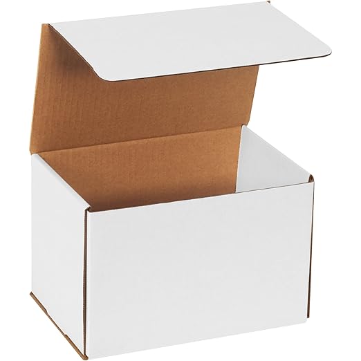 Box USA BM966 9"L x 6"W x 6"H, White (Pack of 50)