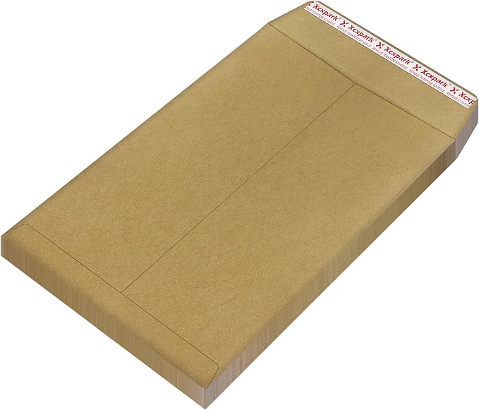 120 PCS 9x12 inches Security Catalog Envelopes Printable Self Seal Envelopes, Anti Tear Recycled Kraft Envelopes for Invitation Cards, Pictures, Photos, Documents