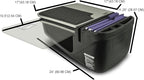 AutoExec GripMaster Car Desk for Your Vehicle Workstation and Mobile Office, Grey with 400 watt Power Inverter