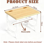 Label Holder for Rolls and Fan-Fold Labels, Thermal Label Holder, Shipping Label Roll Holder for Desktop Thermal Printer, Label Printer Accessory Supplies for Office, Small Business, Home - Malt Color