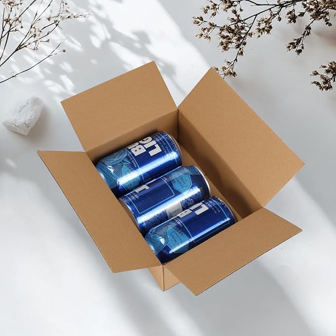 EdenseeLake 8x6x3 inches Shipping Boxes Small Cardboard Boxes for Packing, Moving, Mailing, 40 Pack
