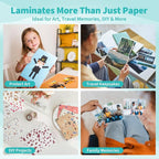 Binditek 50 Pack 3 Mil Thermal Laminating Pouches, 9x11.5 Inches Laminating Sheets, for Letter Size, Ultra Clear, Glossy, Hold 8.5x11 Inches, Heat Seal, School Office Supplies