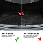 LASFIT Cargo Liner for Mazda CX5 2017-2025 (Fit Upper Cargo), TPE Custom Fit All Weather Trunk Mat for 2017 2018 2019 2020 2021 2022 2023 2024 2025 CX 5 Cargo Tray Accessories, Black