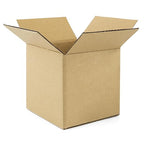 Golden State Art 5x5x5 Inches Shipping Boxes 28 Pack, Brown Corrugated Cardboard Box for Small Business Mailing Shipping and Storage