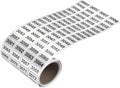 MECCANIXITY 3001 to 4000 Consecutive Number Stickers Inventory Label Black Numbers for Office Warehouse Numbering Classification