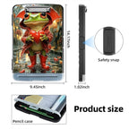 Clipboard with Storage Box & Pen Holder,Heavy Duty Clip Boards 8.5x11 for Nursing,High Capacity,School & Office Supplies,Rainy Frog Love