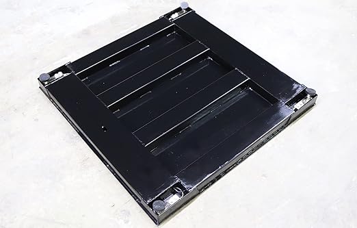SellEton (60" X 60") Industrial Floor Scale | Heavy Duty Industrial Pallet Scale with Indicator - Size (10,000 Lbs X 1 Lb)