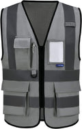safety vest grey