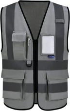 safety vest grey