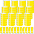 1200 Pcs Plastic Paper Wristbands for Events Neon Color Wrist Bands Concert Identification Wristbands Paper Bracelets Wristbands Party Hand Bands (Yellow)