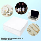 50Pack Foam Pouches,14" X 14" Dish Packing Foam Cushion Foam for Packing Dishes and glasses Moving Foam Wrap Pouches Packing Supplies for Moving