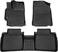 HAFIDI® Floor Mats Fit for Toyota Camry 2012-2017 All Weather Protection TPE Anti-Slip Automotive Floor Liners, Fits 1st & 2nd Row Full Set Custom Accessories, Black