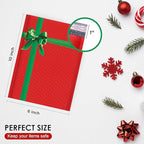 Christmas Poly Bubble Mailers | #0 Cushion Mailer, 6"x10" | Self Seal | Holiday Themed, Red Green Gift Packaging Envelope | Xmas Padded Envelopes | Shipping Bags Mailing Envelopes | 100 pack Bulk
