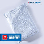 White Plastic Poly Mailers 9"x12" | Shipping Bags for Clothing, Books, and Accessories | Durable Shipping Envelopes | Waterproof, Tear-Proof with Strong Self-sealing Adhesive | 100-Pack