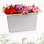 Hoikwo 12x9x4 Inches Medium White Shipping Boxes Set of 25, Sturdy Cardboard Boxes for Small Business for Packaging Mailing