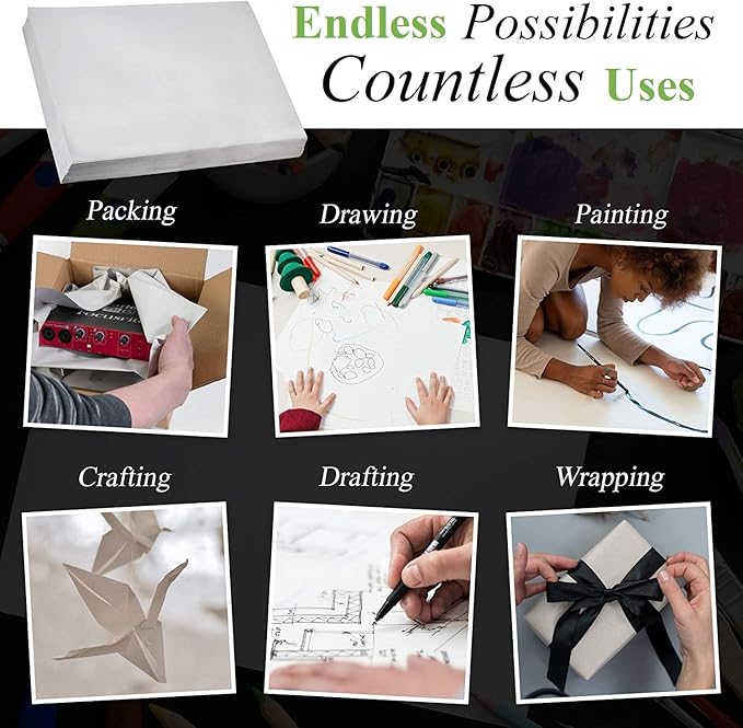Large Packing Paper Sheets for Moving 31" x 21.5" Packaging Newsprint Paper 50 Pack Packing Paper for Wrapping Fragiles,Box Fillers for Moving Supplies 2.1Lbs