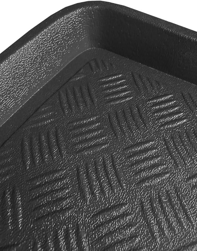 Rezaw-Plast Cargo Mat for Mercedes CLA 2014 2015 2016 2017 2018 2019 C117 Custom Fit Trunk Mat PE Odorless No Trimming Anti Slip Texture Waterproof Black