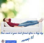 FoamTouch Upholstery Foam Cushion High Density 4'' Height x 30'' Width x 72'' Length