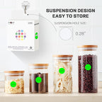 PARLAIM 1/2 Inch Round Adhesive Color-Code Dot Stickers,500 Stickers Inventory Dots Label in Dispenser Box,Fluorescent Green Circle Coding Labels for Office Home(Fluorescent Green)