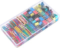 Paper Clips Binder Clips, 400 Pcs Colored Office Clips Set, Assorted Sizes Colored Paper Clips and Binder Clips Set Great for Document Organizing