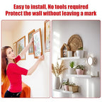 Double Sided Tape Heavy Duty, Waterproof Mounting Foam Tape, 16.5ft Length, 2.17in Width, High Temperature Resistant Adhesive Tape for Car, LED Strip Light, Office Decor, Made of 3M VHB Tape.