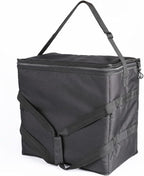 Insulated Heated Delivery Bag with Handle - Portable Microwave Food Warmer, Collapsable Grocery Boxes - Picnic Lunch Pizza Container for Food Transport