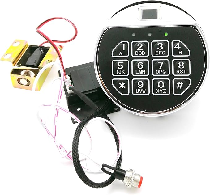 Yosec Biometric Gun Safe Lock Replacement,Digital Code Fingerprint Lock for biometric Safe Box and Cabinet