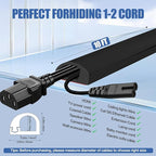 Floor Cable Cover, Low Profile Cable Hider for Wires, Self Adhesive Cord Hider for Wall, Cord Covers Wall Mounted Tv, for Offices, Gym, Exhibitions(Black, 10 Feet)