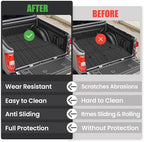 AUXKO All Weather Truck Bed Mat for Chevrolet Chevy Colorado & GMC Canyon 2026 2025 2024 2023 5FT Bed Vehicle Cargo Liner Colorado Canyon Accessory