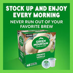 Green Mountain Coffee Roasters French Vanilla Coffee, Keurig Single-Serve K-Cup Pods, Light Roast, 48 Count
