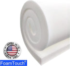 FoamTouch Upholstery Foam Cushion High Density 3'' Height x 30'' Width x 72'' Length