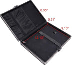 Vaultz Locking Storage Clipboard, 2.15 x 12.75 x 9.75 Inches, Tactical Black (VZ03492)