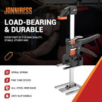 Labor Saving Handle 2 Pack,12 in Construction Jack,Multifunctional Furniture Lifter Jacks for Installing Cabinets and Wall Tile Height Adjuster Handheld Tool, Load 440LBS