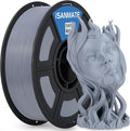 iSANMATE 3D Printer Filament ASA 1KG, Silver ASA Filament 1.75mm, UV & Weather Resistant Silver ASA Filament Perfect for Outdoor Functional Parts, Dimensional Accuracy +/- 0.02mm, 1kg Spool (2.2lbs)