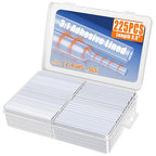 XHF UL Listed 225 Pcs 3:1 Waterproof Heat Shrink Tubing Kit Marine Grade Adhesive Lined Heat Shrink Tube, Insulation Sealing Oil-Proof Wear-Resistant Clear