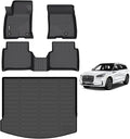 AIPOIL® Floor Mats & Cargo Liner Set for Lincoln Corsair 2020-2026 (Not for Hybrid) All Weather Protection TPE Anti-Slip Automotive Full Set Custom Car Mats Accessories - Black