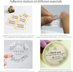 Custom Stickers for Business Logo Personalized Label Stickers Customized 100,200pcs, 1",1.5",2", 3", 4"