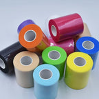12 Packs Pre Wrap Tape, 11 Colors 2.76 Inch x 11Yards Prewrap Athletic Tape for Soccer,Foam Sport Underwrap, Underwrap Bandage for Wrists Ankles Prewrap Headbands for Hair (Rich Color)