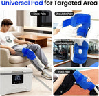 Cold Therapy Machine with Programmable Timer,Portable Ice Machine for Knee After Surgery,Knee Replacement Recovery System,Cryotherapy Pain Relief w/Compression Pad